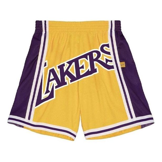 

Спортивные шорты Mitchell & Ness x NBA Big Face 2.0 Shorts 'Los Angeles Lakers', желтый