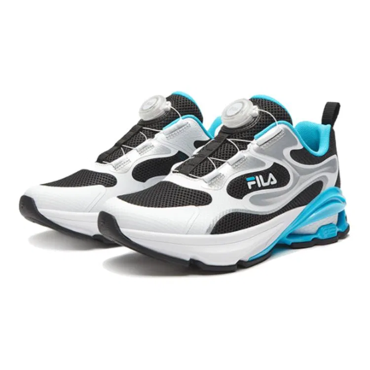 Кроссовки детские беговые низкие abrasion resistant black/FILA White для подростков FILA KIDS — фото 3