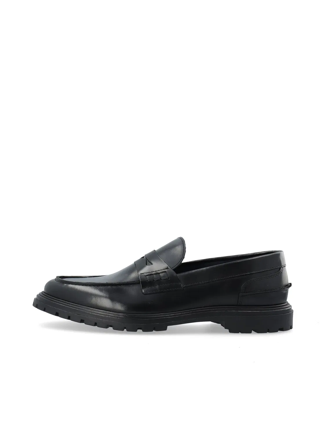 Мокасины Penny Loafer Bianco, черный