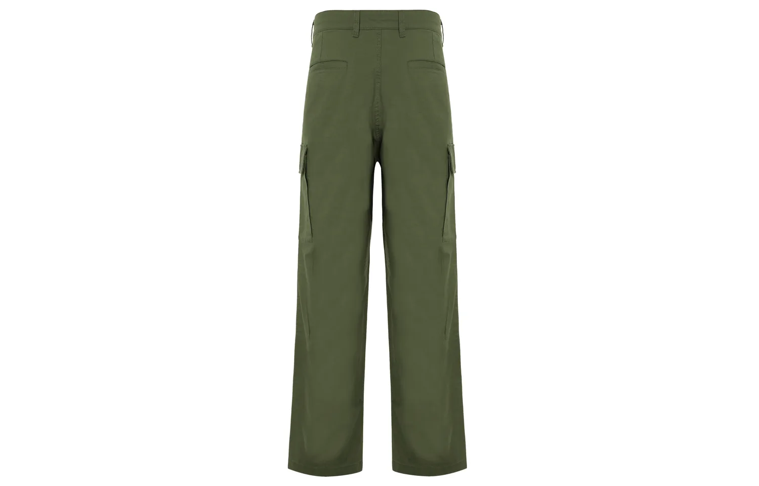 UNIQLO Кargo штаны мужские темно-оливковые — фото 4