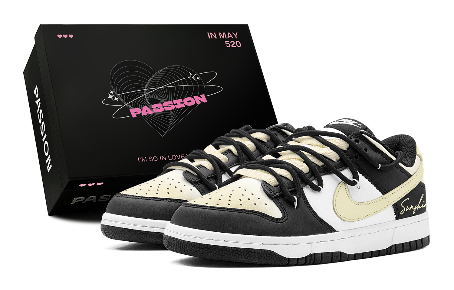 

Детские кроссовки для скейтбординга Dunk Low Top для подростков Nike, Champagne