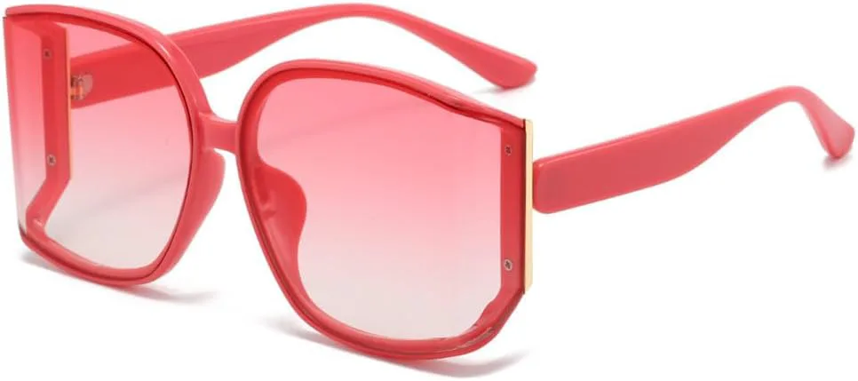 

Большие солнцезащитные очки для женщин в винтажном стиле с градиентным переходом, солнцезащитные очки для женщин с защитой от УФ-излучения UV400 HCPIHF, Pink