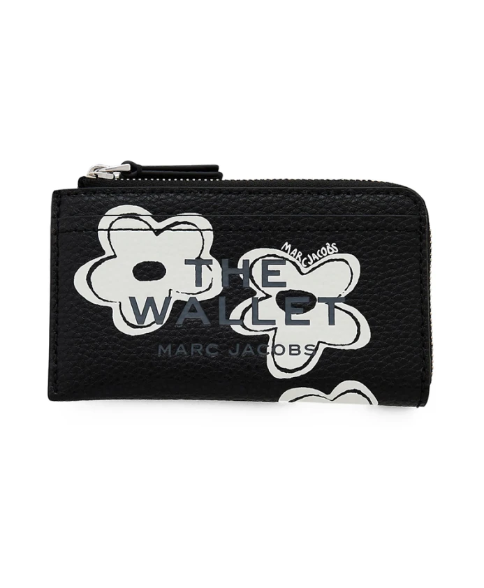 

Многофункциональный кошелек Daisy с застежкой-молнией сверху Marc Jacobs, черный