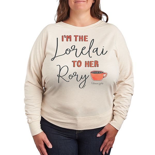 

Футболка с длинным рукавом Gilmore Girls I'm the Lorelai French Terry plus size Licensed Character