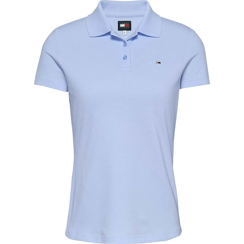 

Поло Tommy Jeans Essential, синий