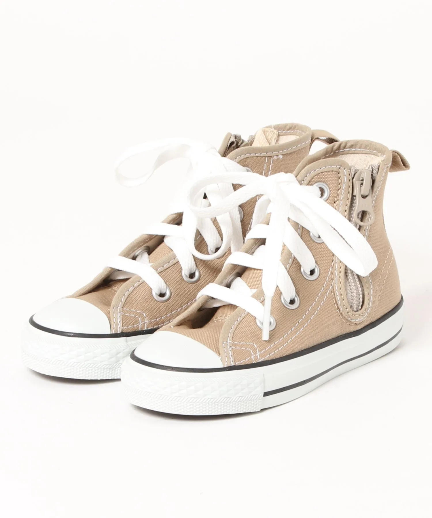 Детские кроссовки высокие Converse ALLSTAR N COLORS Z HI бежевые