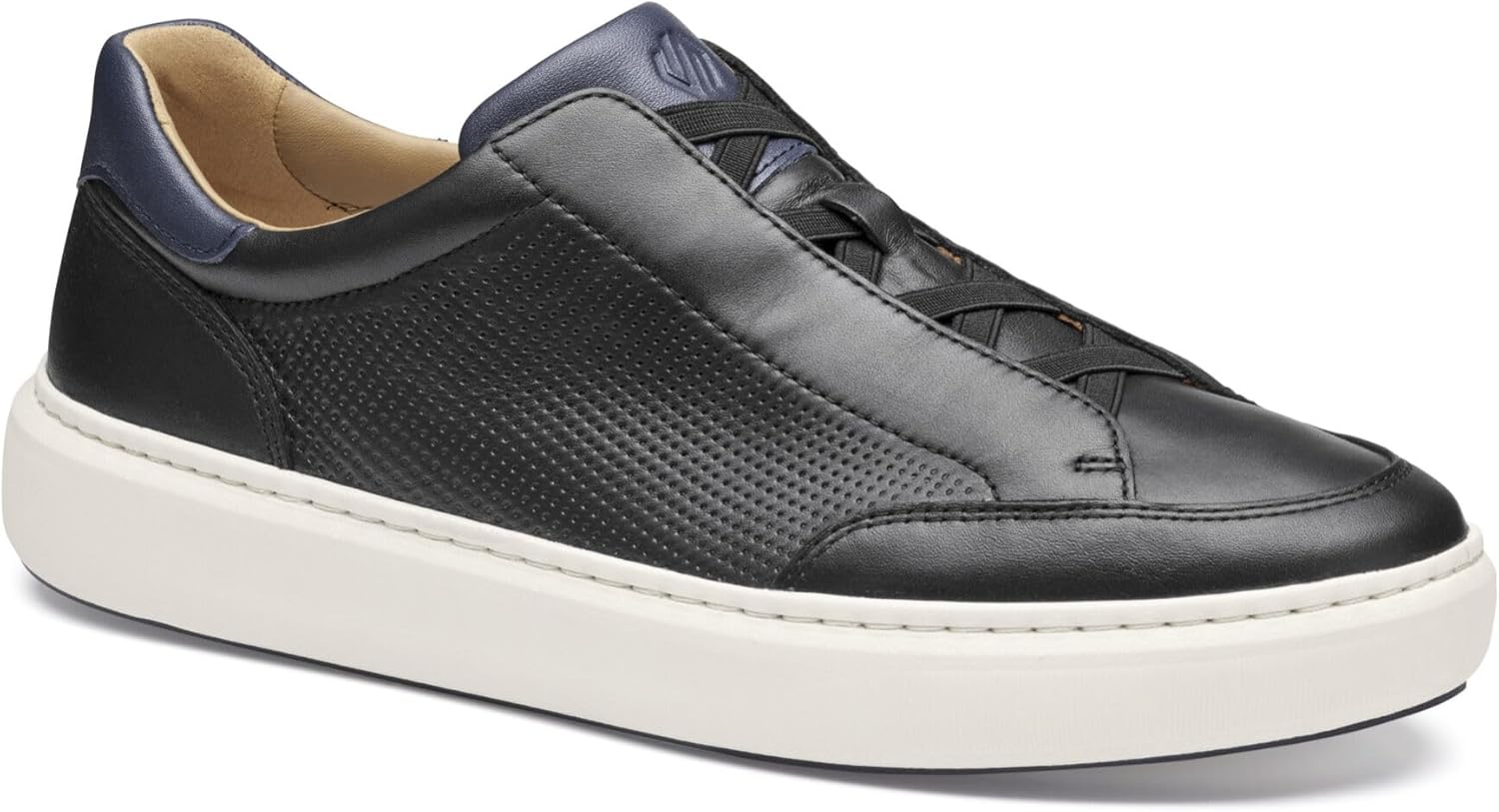 Кроссовки Johnston Murphy Anders Lace to Toe Emboss Johnston & Murphy, черный
