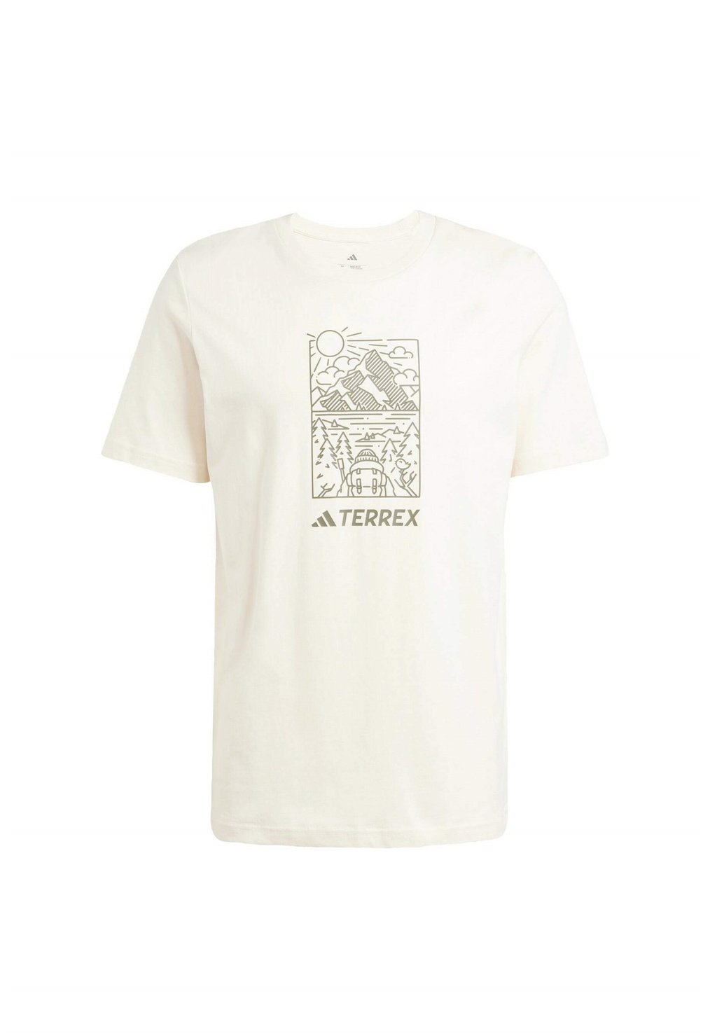 

Футболка с принтом GRAPHIC TEE adidas Sportswear, белый