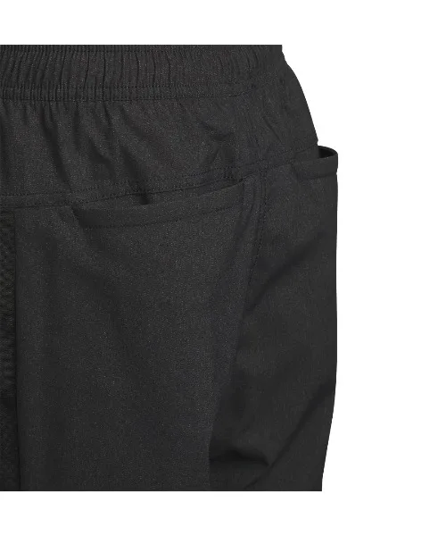 Детские штаны из денима adidas K DEN LS TP PT чёрные — фото 4