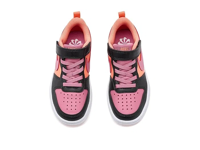 Кроссовки Nike Court Borough Low Recraft, Orange Frost/Peony/Black/Peony — фото 3