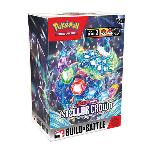 

Карточная игра Pokemon Tcg: Scarlet & Violet – Stellar Crown – Build And Battle Box