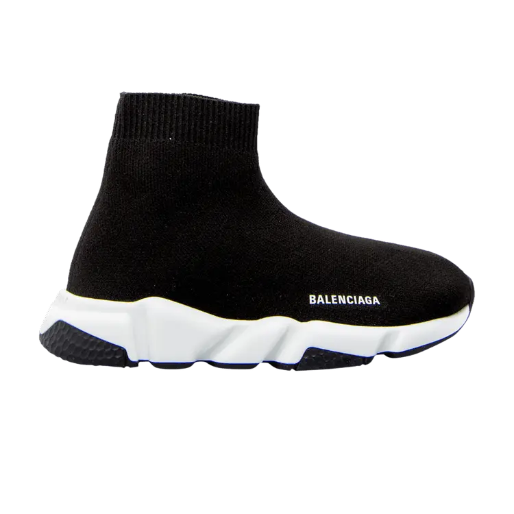 

Кроссовки Balenciaga Speed Sneaker Kids Black White, черный