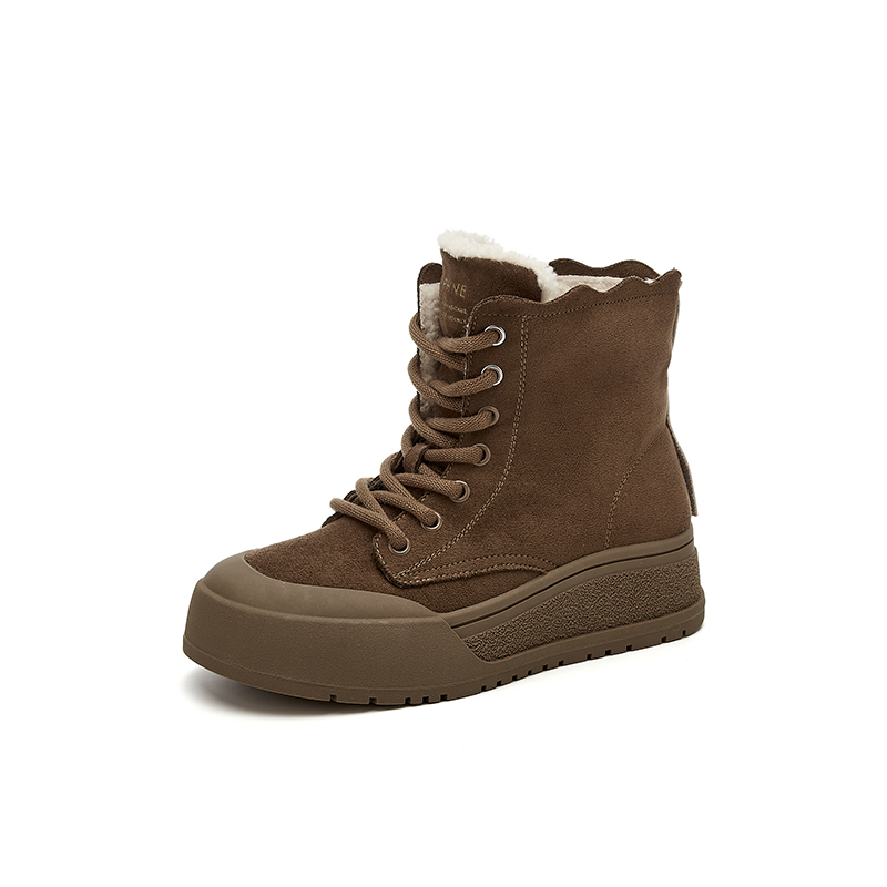 DAPHNE Женские ботинки на шнуровке хаки, цвет Khaki
