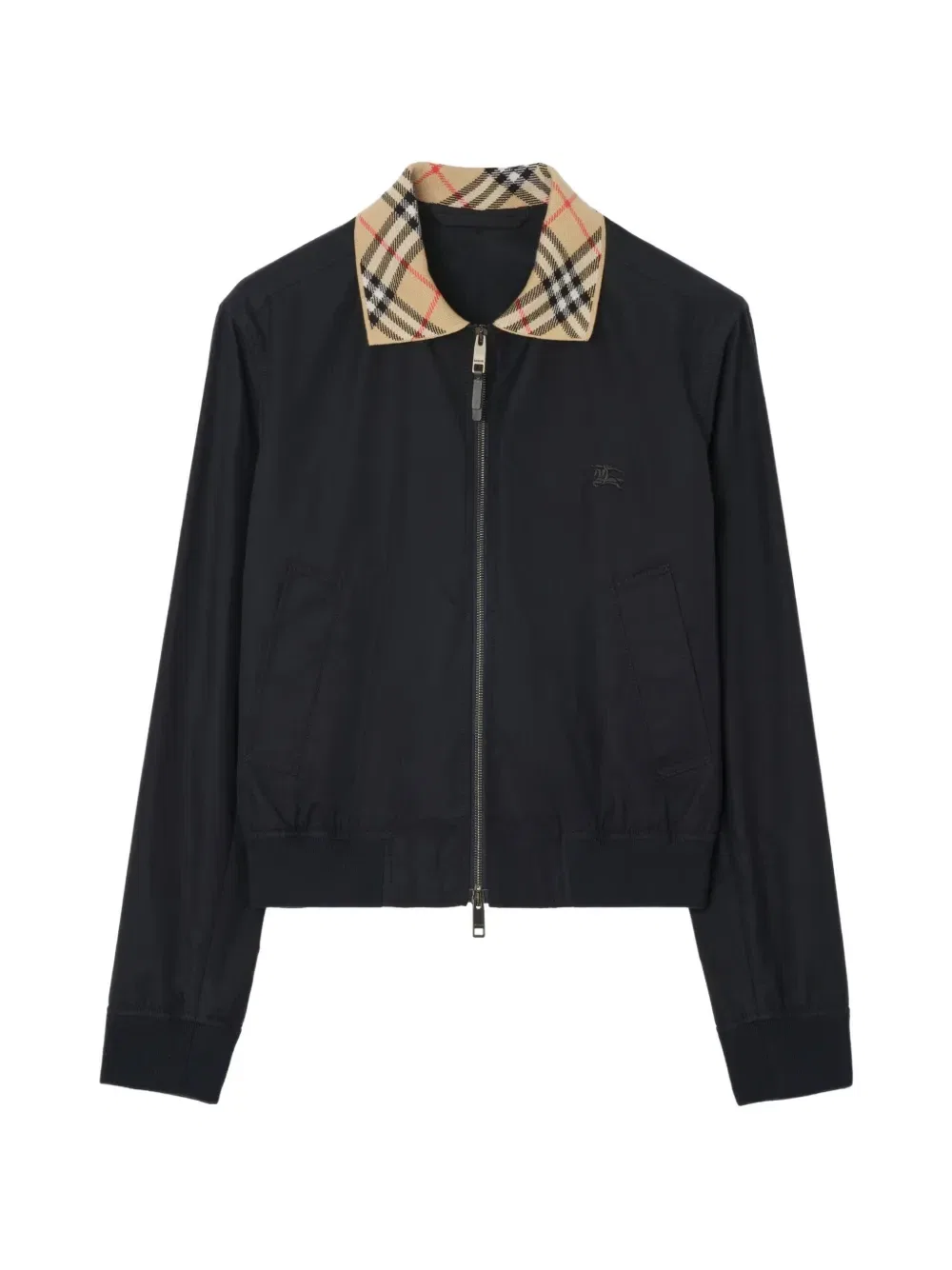 Бомбер Glenfields BURBERRY габардиновый, синий