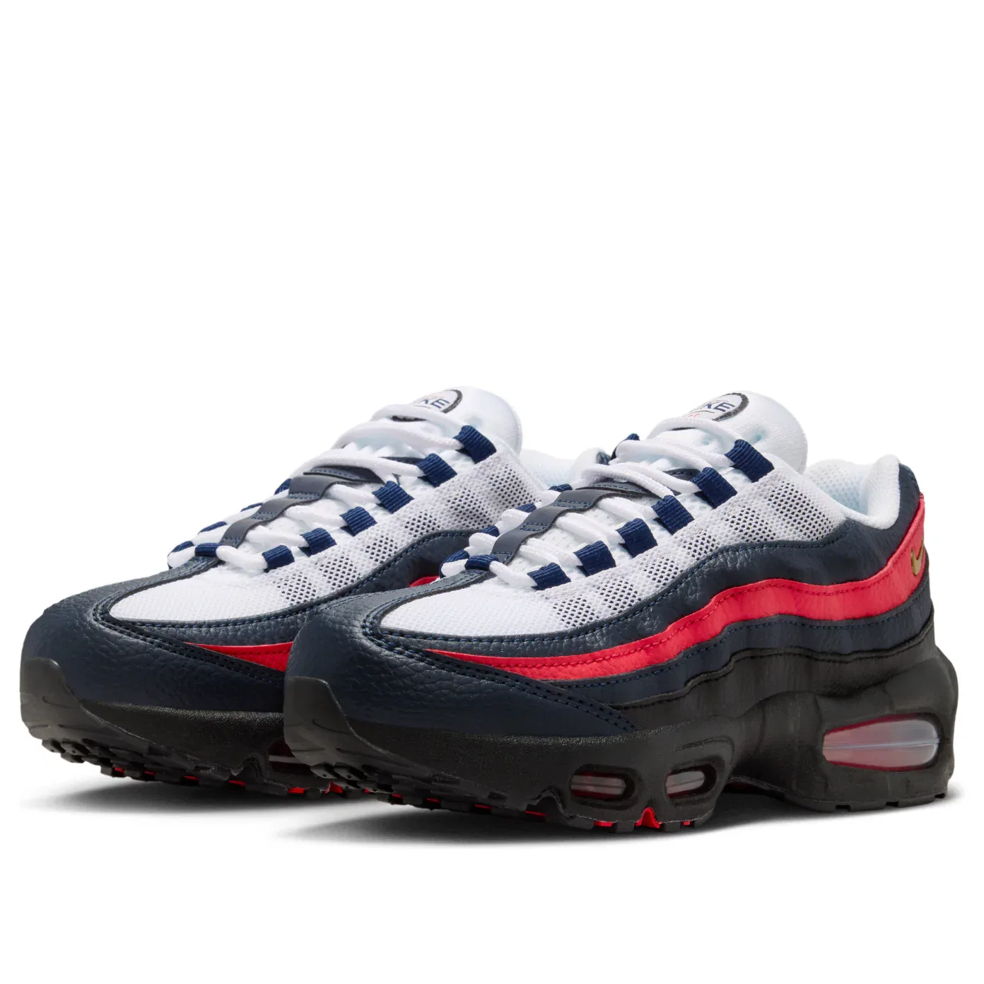 Кроссовки детские Nike Air Max 95 Big Bubble LTR SE, синий/красный/белый — фото 3