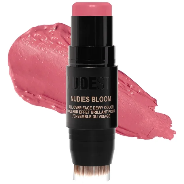 

Влажные румяна nudies bloom по всему лицу 7г Nudestix, цвет bohemian rose