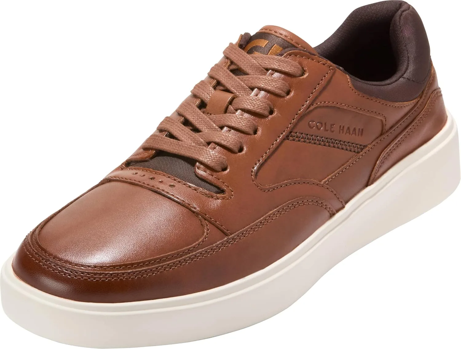Мужские кроссовки Cole Haan Grand Crosscourt Traveler Setshot, темный шоколад/слоновая кость
