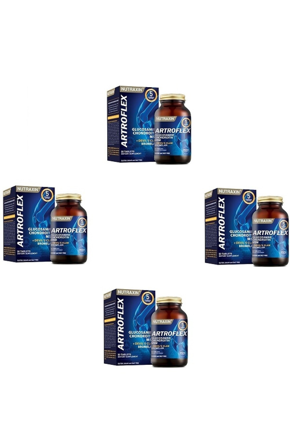 

Nutraxin Без сахара Artroflex 90 таблеток x4