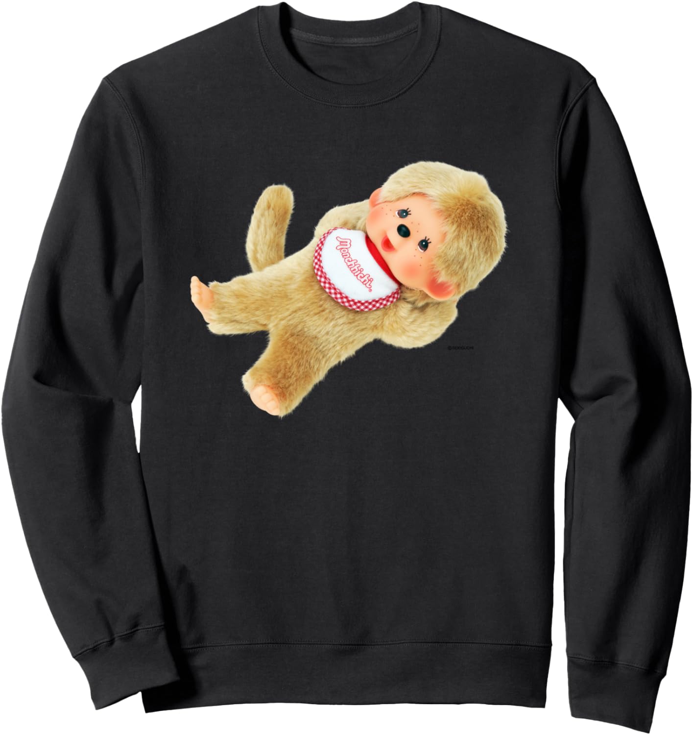 

Толстовка с графическим принтом Monchitch Monchhichi, черный