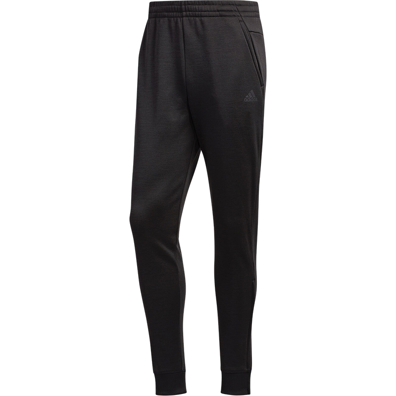 

Adidas Трикотажные спортивные штаны мужские черные