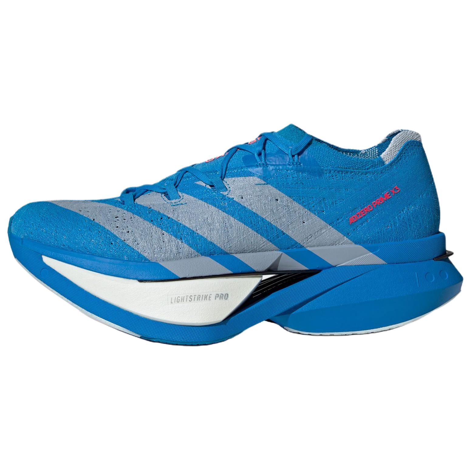 

Adizero Prime X 3.0 Strung беговые кроссовки Unisex серый Adidas, синий серый