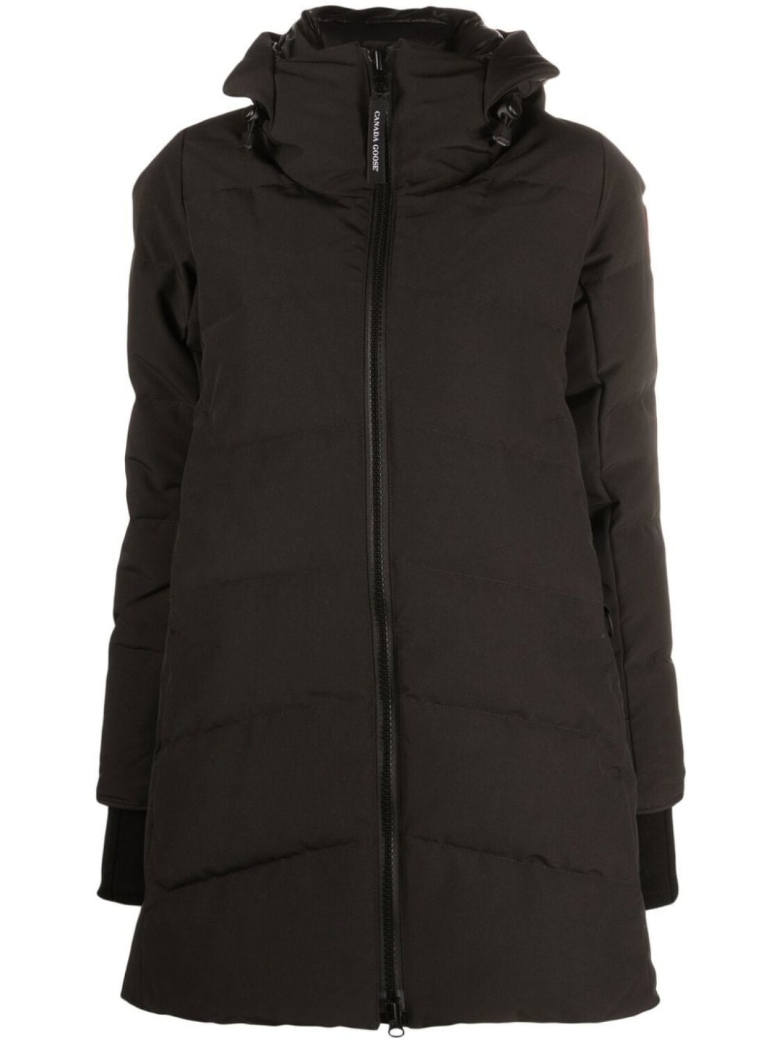 

Canada Goose парка Merritt с капюшоном, черный