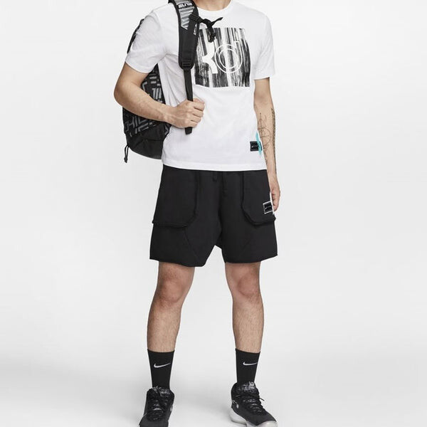 Шорты dri-fit kd durant basketball athleisure casual sports shorts black Nike, черный — фото 3
