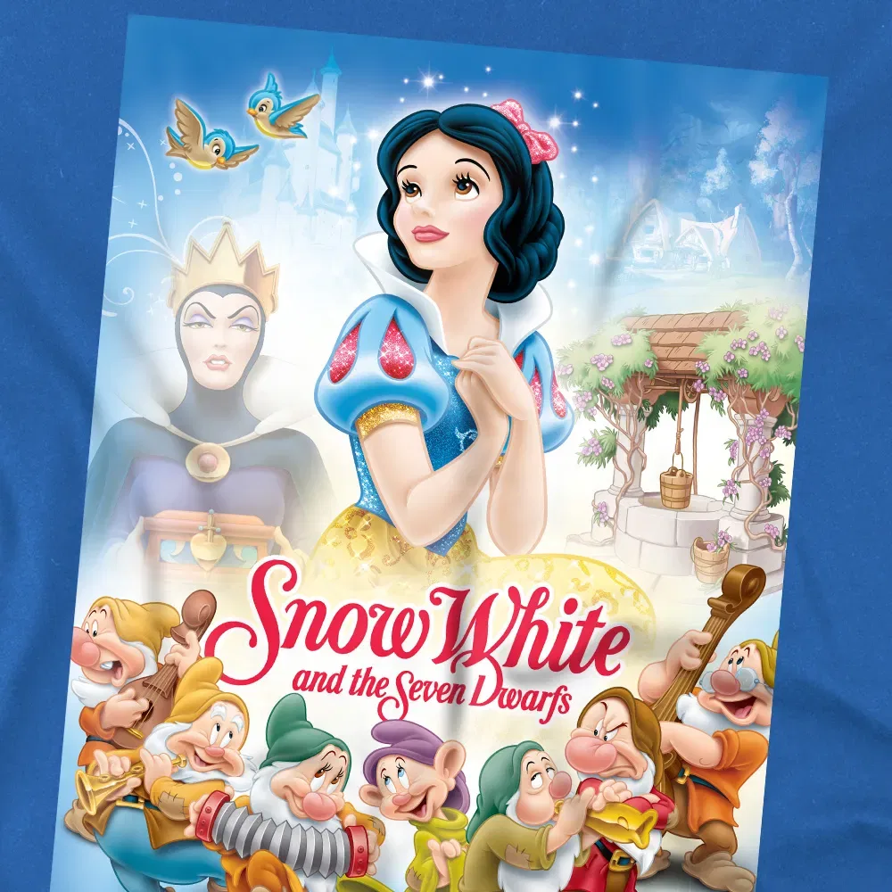 Детская футболка Snow White Disney, синий — фото 2