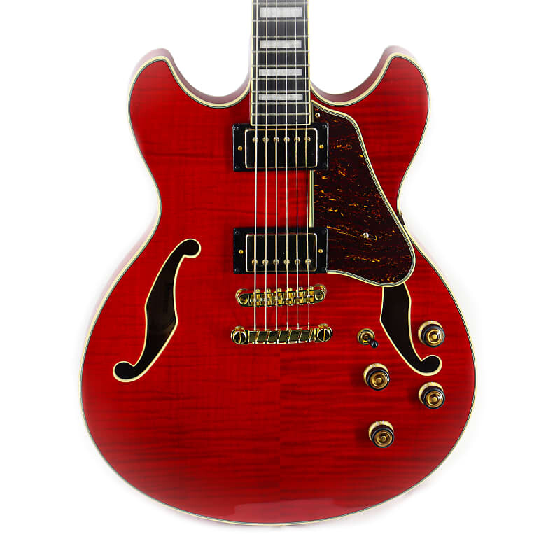 

Электрогитара Ibanez Artcore Expressionist AS93FM Electric Guitar - Transparent Cherry Red