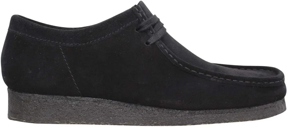 Туфли Clarks Originals Herren Wallabee Chaussures à Lacets, Black (Black Suede) — фото 3