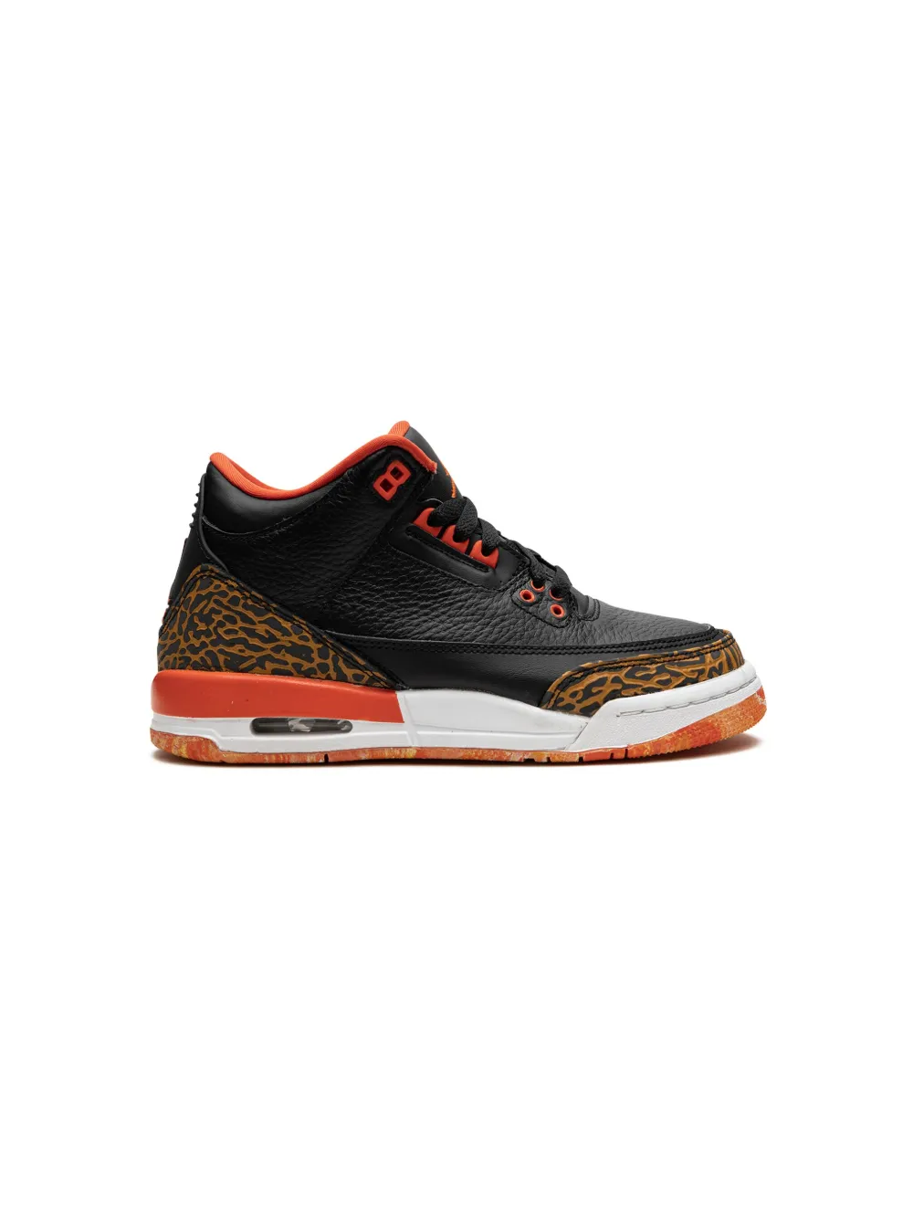 Кроссовки Jordan 3 Retro 'Kumquat' Jordan Kids, черный — фото 2