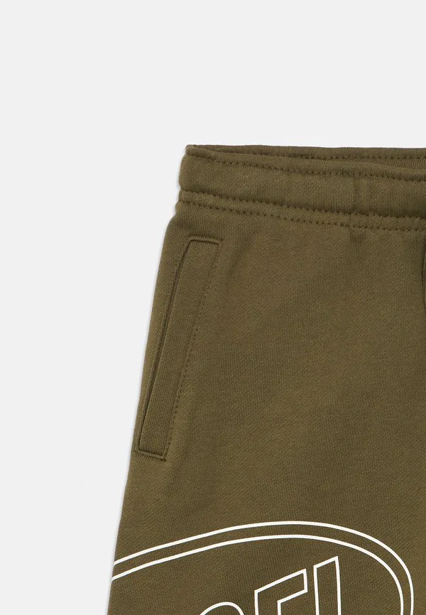 Круглые шорты унисекс Diesel, Army Green — фото 3
