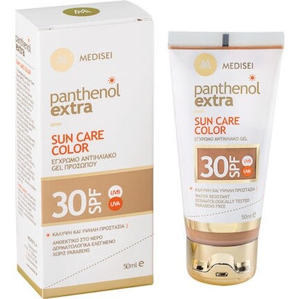 

Солнцезащитный гель Sun Care Color Spf30 с цветом 50 мл Panthenol Extra
