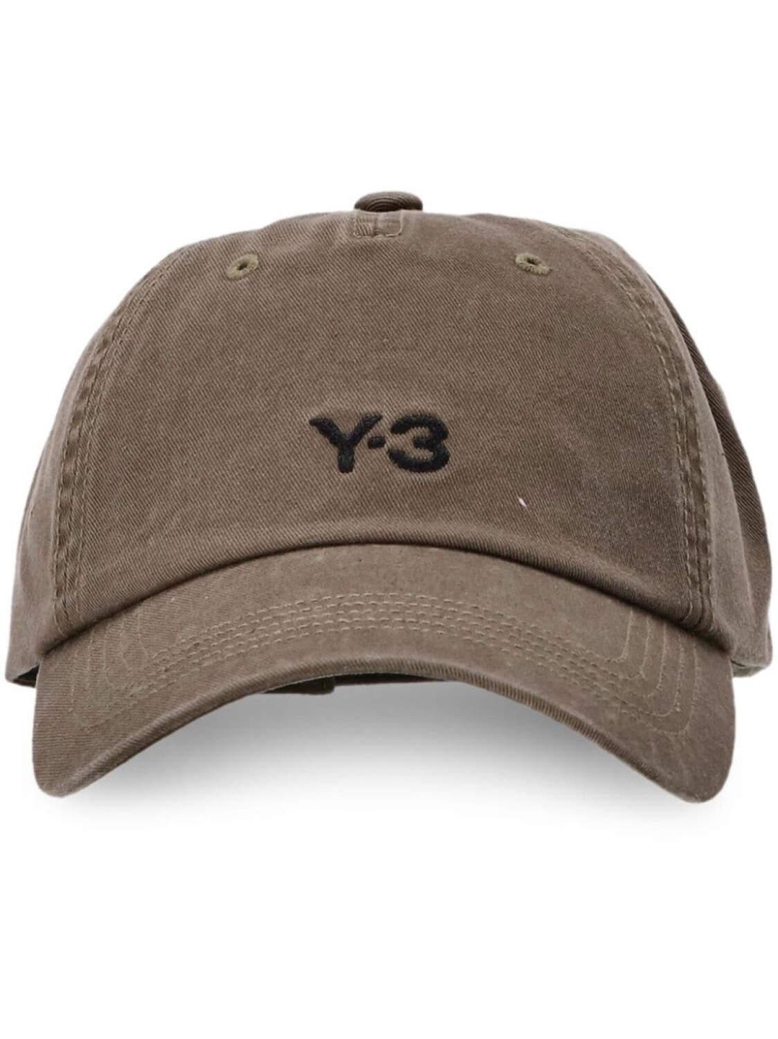 

Бейсболка с вышитым логотипом Y-3, коричневый