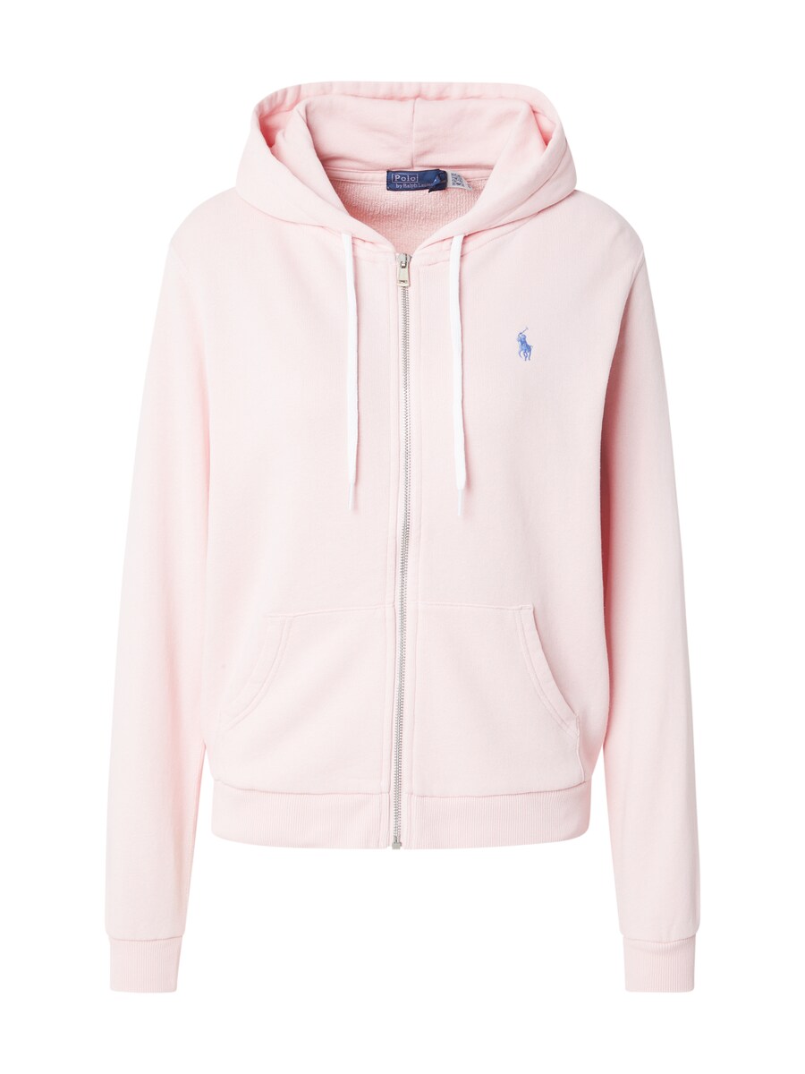 

Толстовка с капюшоном на молнии Polo Ralph Lauren, пастельный розовый