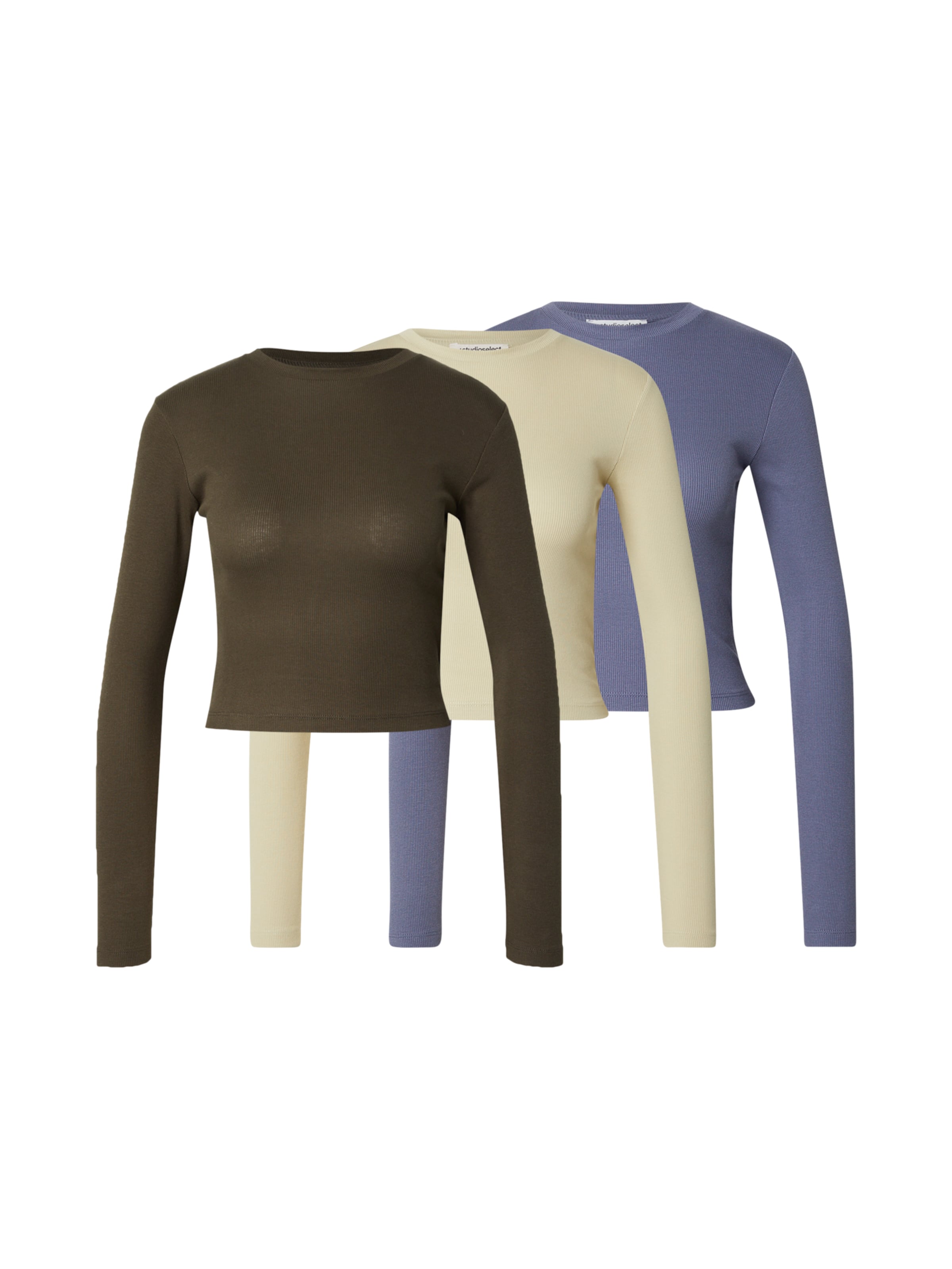 

Studioselect Лонгслив 'Caya' в синем цвете