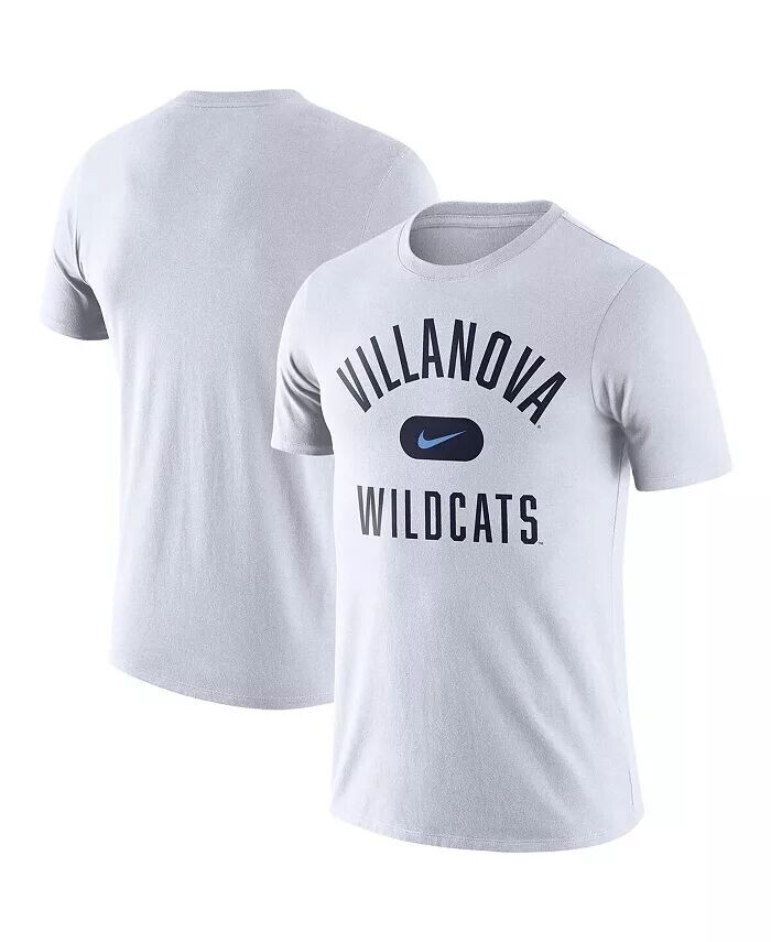 

Мужская белая футболка Villanova Wildcats Team Arch Nike, белый