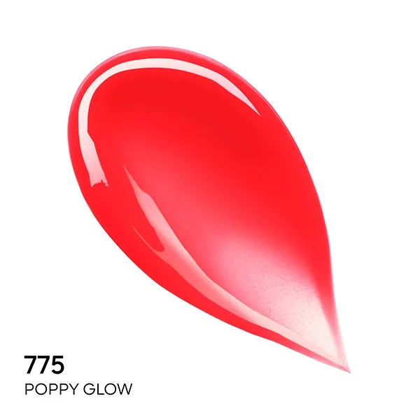Тонированный бальзам для губ Kisskiss Bee Glow Guerlain, цвет poppy glow — фото 2