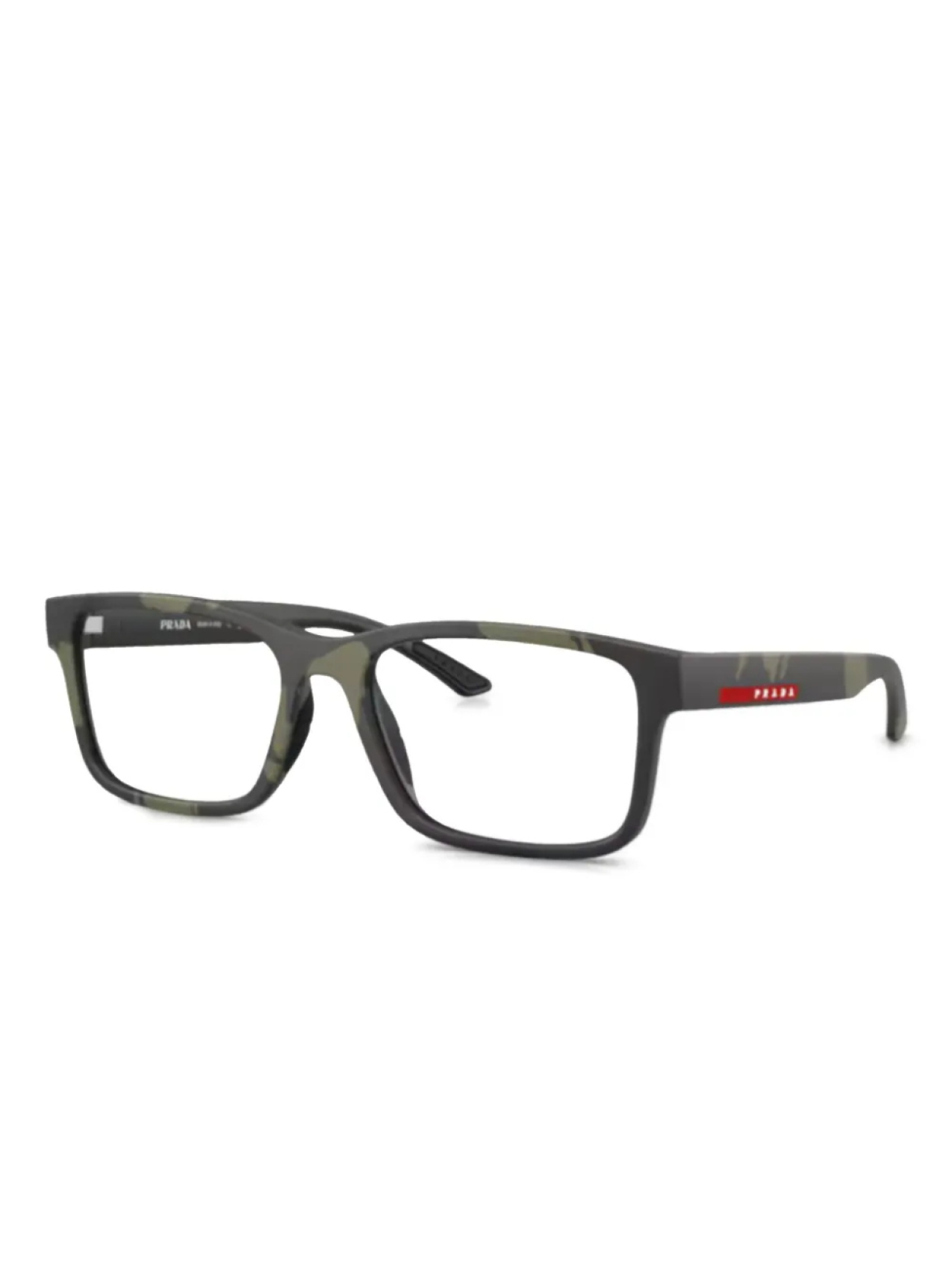 

Квадратные очки Prada Linea Rossa, зеленый