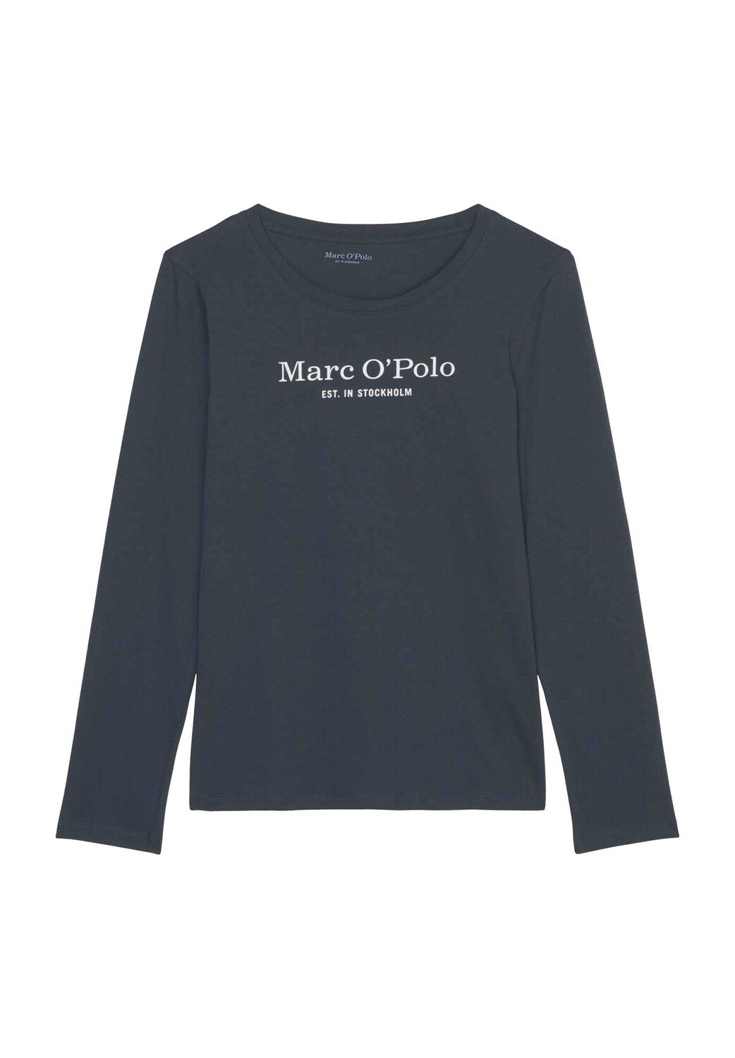 

Пижамы Пижамный топ с круглым вырезом для женщин Marc O'Polo, цвет Dark Navy