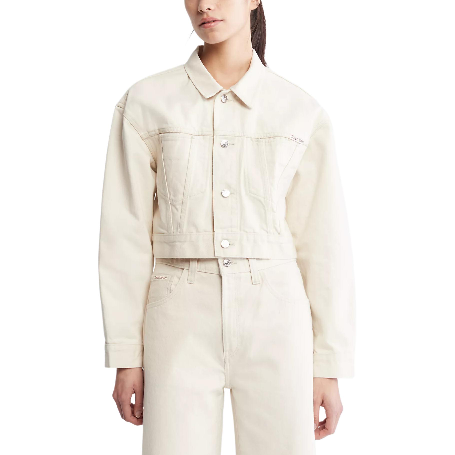 Calvin Klein Куртка женская белая, White — фото 4
