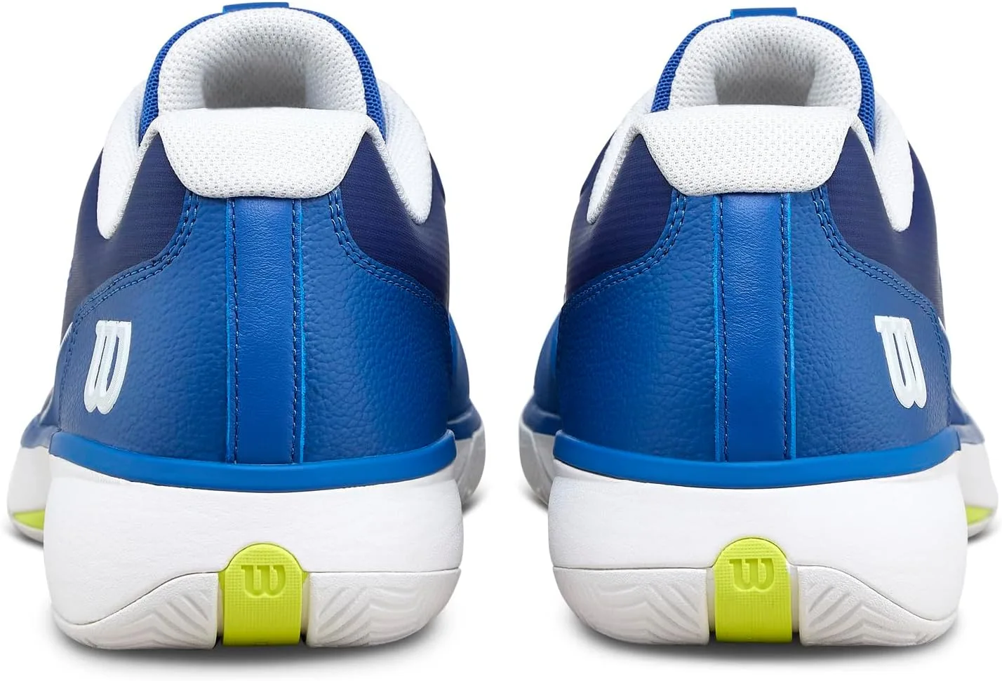 Мужские теннисные кроссовки WILSON Rush Lite 5, белый/синий/желтый — фото 3