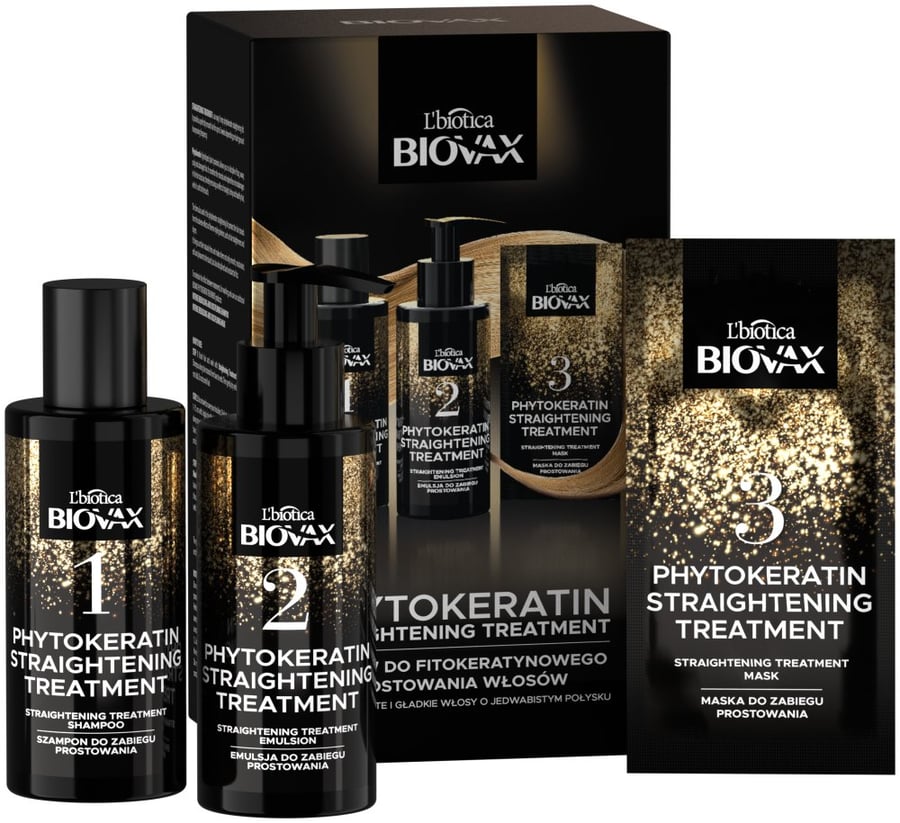 

Набор BIOVAX Phyto Keratin для кератинового выпрямления волос