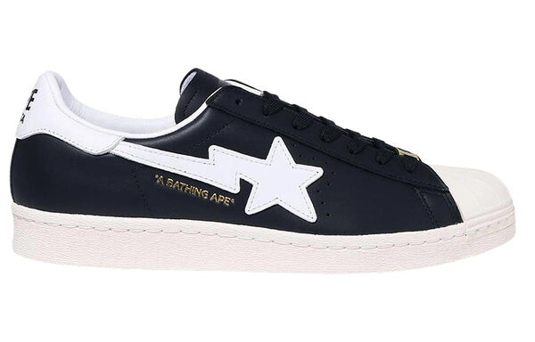 Кроссовки xa bathing ape superstar Adidas, черный — фото 3
