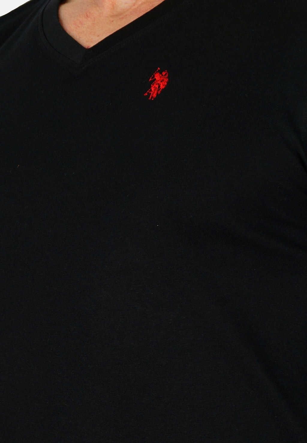 Базовая футболка 2 PACK SHORTSLEEVE V-NECK U.S. Polo Assn., серый — фото 4