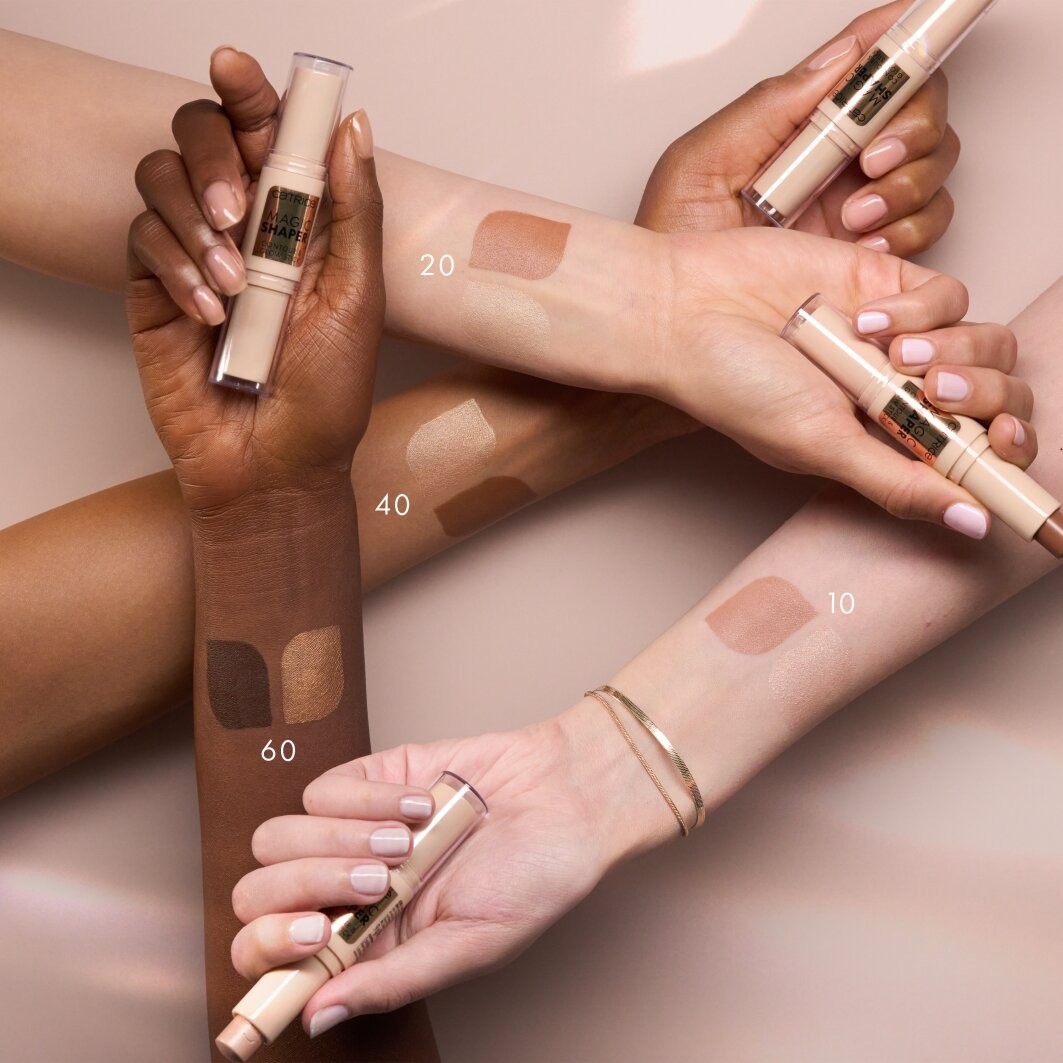 Гель для бровей magic shaper contour & glow stick Catrice, 10 - light, вес 9 гр. — фото 3