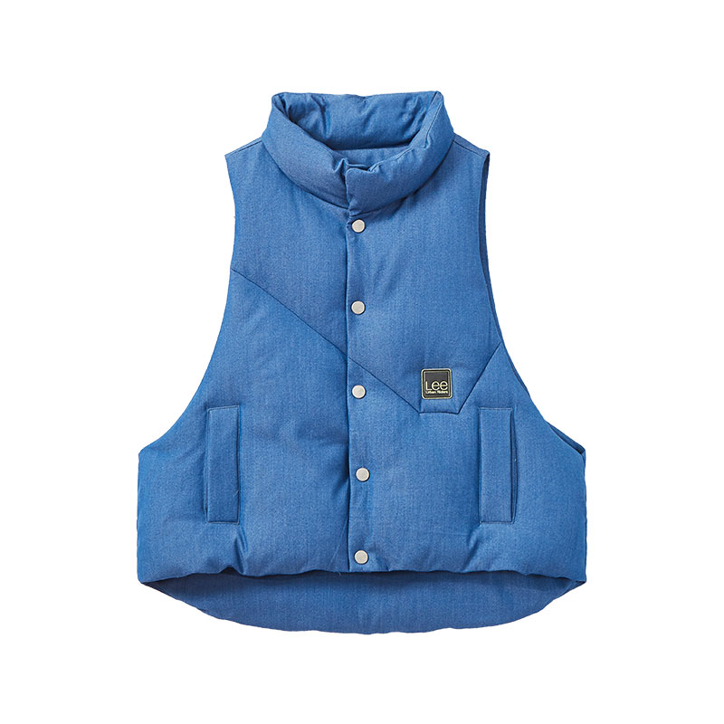 

Детский жилет-пуховик Lee, синий