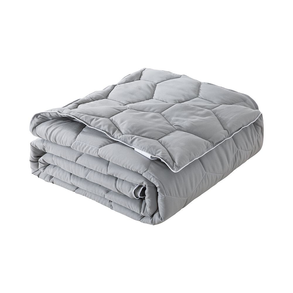 

Альтернативное одеяло Dream On Honeycomb Down, цвет Gray White