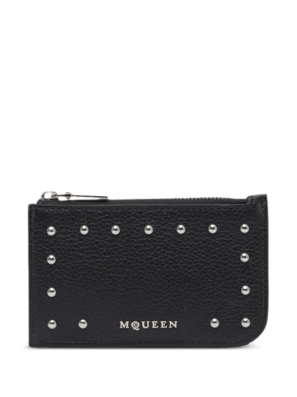 

Кошелек для монет с заклепками Alexander McQueen, черный