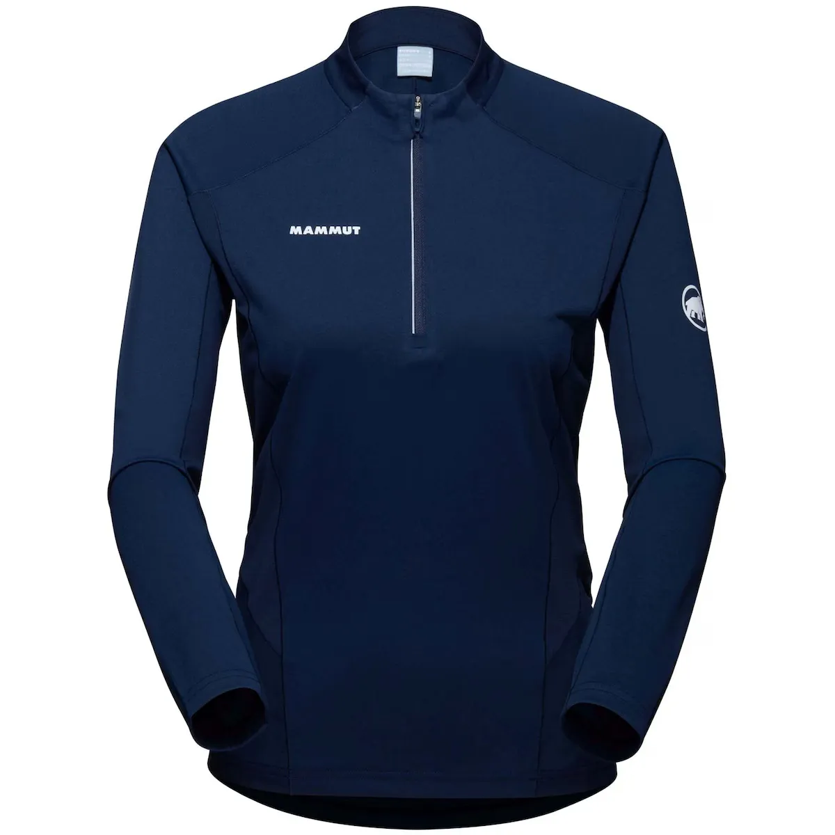 

Женская рубашка Mammut AENERGY FL HALF ZIP для горного туризма, темно-синий
